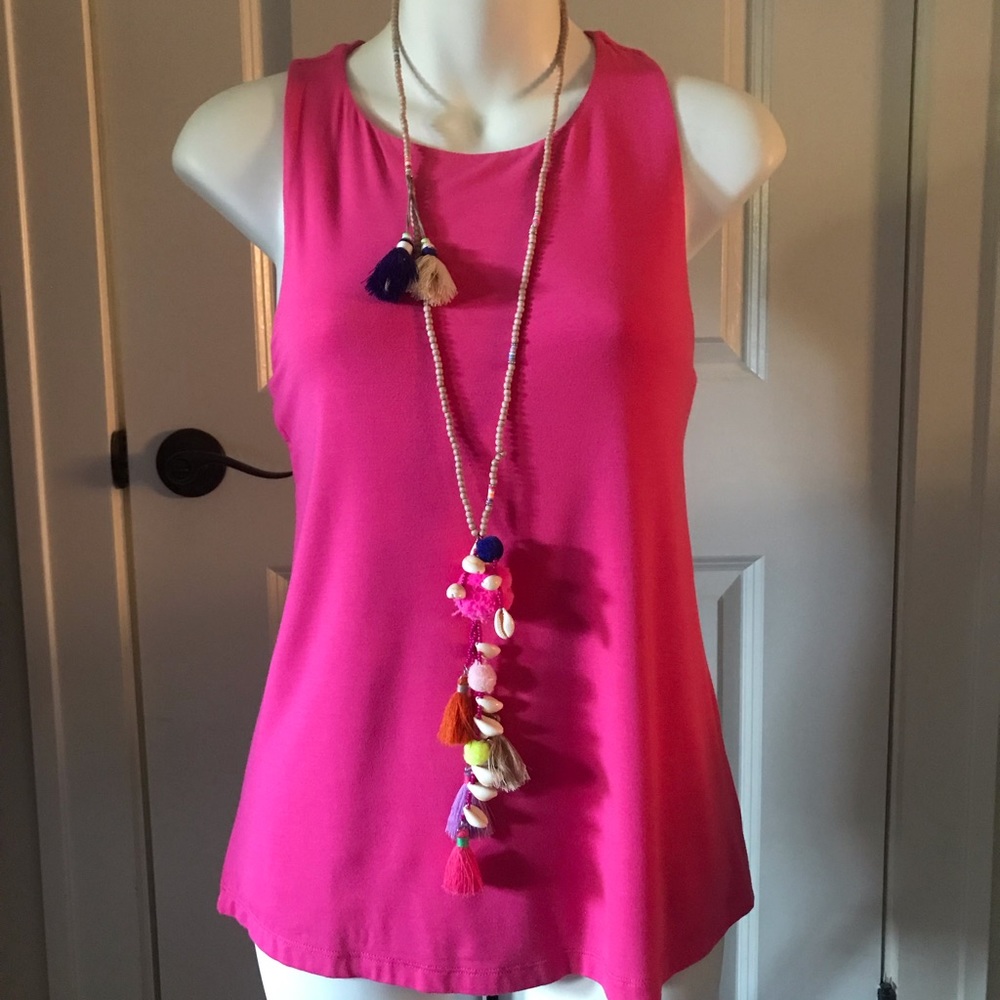 Bright Pink Top